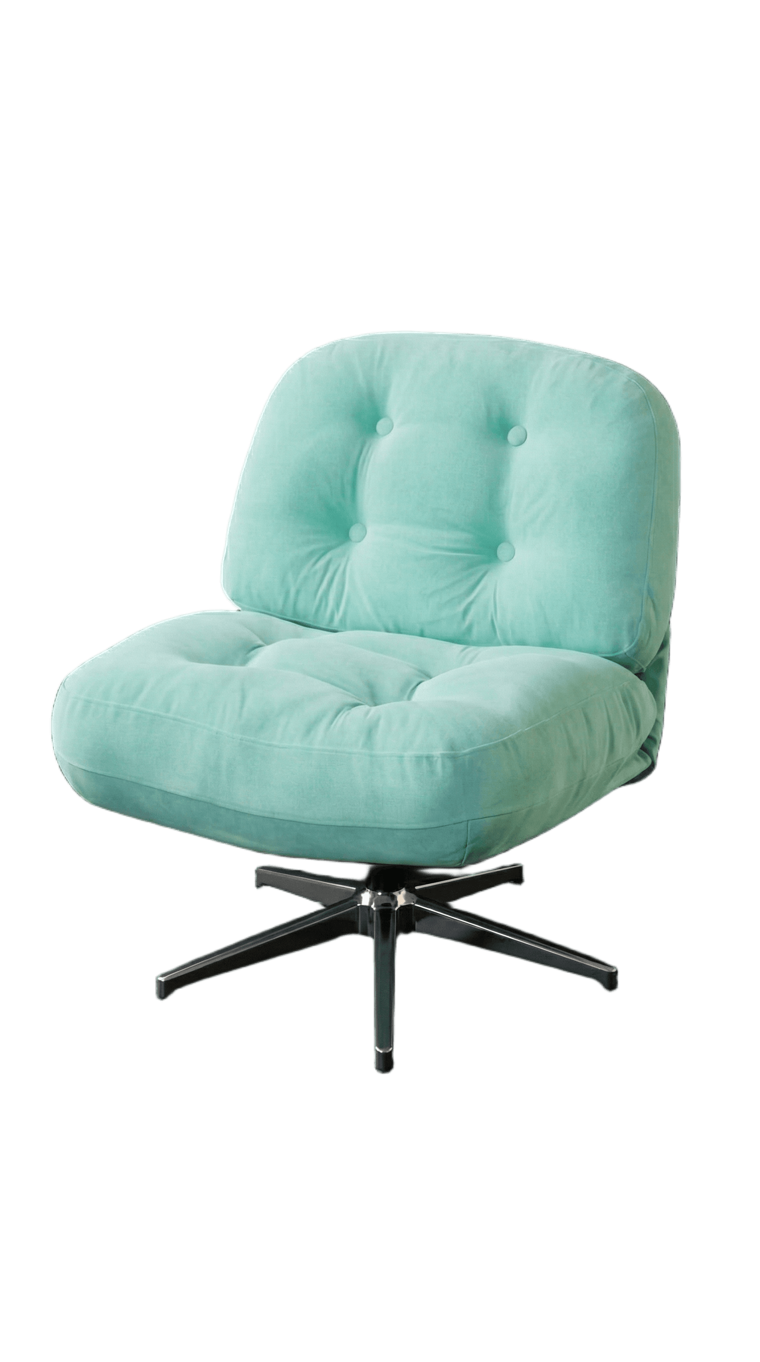 Teal lounge chair