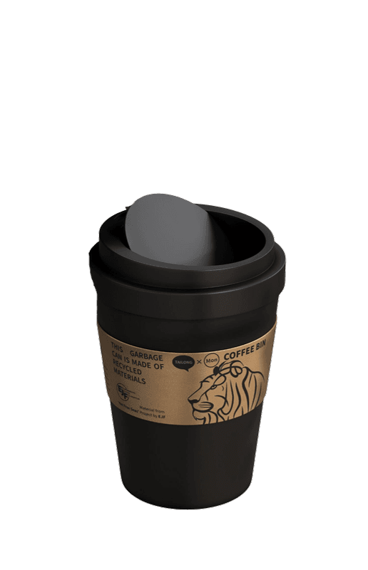 Paper mug dustbin