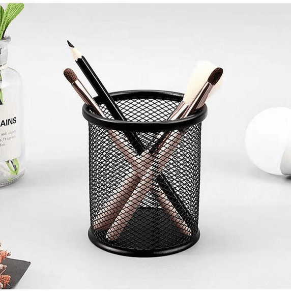 Metal pen holder